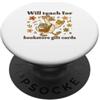 Smart Goose Tees Insegnerà Per Libreria Carte Regalo Insegnante Oca PopSockets PopGrip Adesivo