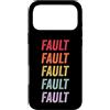 Fault Apparel Custodia per iPhone 17 Pro Max Guasto