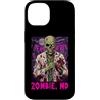 Halloween Glam Retro Vintage Comics Pop Custodia per iPhone 14 Zombie MD Undead Doctor Medicine Medical spaventoso horror Mens
