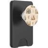 Cozy Countryside Farm Life Design Studio Acquarello di fattoria del prato occidentale del carro del fieno del cavallo di campagna PopSockets PopWallet per MagSafe