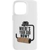 Potty Humor Club Custodia per iPhone 14 Pro Max Where's Your God Now Empty Toilet Paper Funny Meme