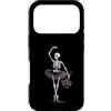 Spooky Ballet And Emo Aesthetic Dance Ar Custodia per iPhone 17 Pro Scheletro ballerina danza gotica rose appassite arte spettrale