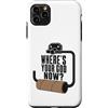Potty Humor Club Custodia per iPhone 11 Pro Max Where's Your God Now Empty Toilet Paper Funny Meme