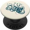 Polpo Kraken Oceano Mare Animale Tentacoli di Animali Marini di Polpo Kraken Oceano PopSockets PopGrip Adesivo
