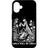 Funny Girls Praying Mantis Women Cottage Custodia per iPhone 16 Plus Ragazze Saranno Ragazze Vintage Pregare Mantide Natura Bug Umorismo