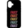 Fault Apparel Custodia per iPhone 16 Guasto
