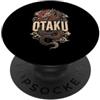 Sushi Techwear Tokyo Noodles Japanese St Otaku Kawaii Anime Manga Samurai Ramen Y2K Cyberpunk Japan PopSockets PopGrip Adesivo