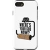 Potty Humor Club Custodia per iPhone SE (2020) / 7/8 Where's Your God Now Empty Toilet Paper Funny Meme