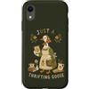 Thrift Store Findin Custodia per iPhone XR Just A Thrifting Goose Funny Cottagecore Thrift