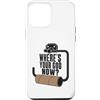 Potty Humor Club Custodia per iPhone 12 Pro Max Where's Your God Now Empty Toilet Paper Funny Meme