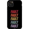 Fault Apparel Custodia per iPhone 11 Pro Max Guasto