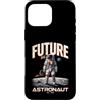 Future Astronaut Moon Space Explorer Mis Custodia per iPhone 16 Pro Max Futuro Astronauta Missione Luna Astronomia Space Explorer