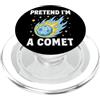 Celestial Comet - Amanti dello Spazio Fai finta di essere una cometa: umorismo spaziale divertente PopSockets PopGrip per MagSafe