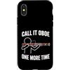 Funny Bassoon Player Gifts Custodia per iPhone X/XS Chiamalo Oboe Ancora una volta Fagotto Giocatore Umorismo