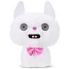 Fuggler Alley Cats 9-inch (Cheeze) Bianco by ZURU - Giocattolo di peluche Funny Ugly Monster con denti quasi umani, peluche collezionabile per bambini, adolescenti, adulti e amanti dei gatti strani
