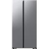 Samsung RS57DG400EM9 Frigorifero Side By Side A Libera Installazione, No Frost, AI Inverter, SmartThings Energy, Classe E, Acciaio Inox"