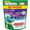 Ariel Allin1 PODS Capsule di detersivo liquido 50 lavaggi, color+, macchia-way Power dal 1° lavaggio, anche in acqua fredda