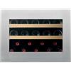 Dunavox PRONTA CONSEGNA - Dunavox Cantinetta vino da incasso/sottotop HORIZON-19.TO DVH-19.50SS.TO finitura inox da 59 cm
