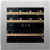 Dunavox Cantinetta vino da incasso/sottotop HORIZON-25.TO DVH-25.65DSS.TO finitura inox da 59 cm