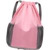 Zani Puff Borsa Da Nuoto Organizzatrice Per Piscina E Palestra Con,Rosa | compartimento per scarpe separato, cinghie regolabili, costruzione in poliestere impermeabile, adatta a nuotatori donne e