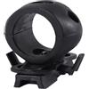 Asyduey Supporto per Morsetto Torcia a sgancio rapido per rapido Universale (Fast, Mich, IBH, ECC. con per rotaia) Diametro 2,5 cm Nero