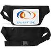 Generic Marsupio unisex Solar Eclipse con sole radiante e luna nero