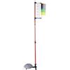 GENERIC Strumento Di Misurazione Del Salto Verticale 1,2 M-3,5 M Allenatore Di Salto Verticale Tester Pallacanestro Pallavolo Misuratore Di Salto Verticale Resistente In Posizione Eretta