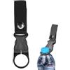 Générique Anello a scatto in nylon con chiusura a clip, anello a sgancio rapido | Mineral Water Bottle Clip for Outdoor Hiking Mountaineering Traveling