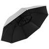 Joygoodta Cappello Ombrello per la Testa, Cappelli di Protezione dal Sole e dalla Pioggia a Mani libere, Grigio