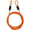 Limtula Catena sicurezza per bici Cavo sicurezza per viaggi all ' aperto Cavo metallico con estremità arrotondata Cavo sicurezza per bici per Cavo sicurezza per esterni