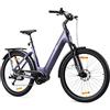 ttgo Z5 - Bicicletta elettrica da 27,5 pollici, per uomo e donna, 250 W, con batteria rimovibile da 36 V, 18 Ah, autonomia 100-130 km, 25 km/h, display LCD, telaio in alluminio