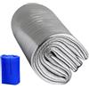 Generic Materassino da campeggio 2 x 2 m impermeabile isolante | Escursionismo Sleeping Pad Forniture da campeggio per zaino in spalla all'aperto Caccia Avventura Tenda Spiaggia Picnic Prato