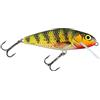 Salmo - Minnow a forma di perca gialla, esca artificiale per lucci, lucioperca, persico, trote, Holo Perch, 12cm / 36g / schwimmend / 2.0-4.0m