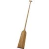 Chatonshen Pagaia in Legno Massello per Voga su, 1.25 Metri, Modello Con Protezione Anti-collisione, Impugnatura Ergonomica, Legno Massello