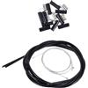 JOINPAYA Kit Cavo Freno Bici Mountain Bike Nero Metallo Riparazione | Trasmissione e Deragliatore, per Bicicletta Elettrica, Accessori per Manutenzione su Due Ruote