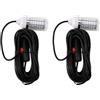 Asyduey 2 PZ 12V LED Verde Subacqueo Sommergibile Luce da Pesca Notturna Crappie Calamari Luce da Pesca per Barche Durevole Facile Installazione