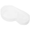 BESTOYARD Custodia Protettiva Anti-graffio Bianco in Silicone per Display Scooter Elettrico per Uso Esterno e Attività Notturne