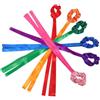 Gatuida 6 Pezzi Nastro Arcobaleno da Ginnastica per Polso Elastico | Poliestere Leggero, Colori Vivaci, per Lezioni di Educazione Fisica e Parchi, Adatto a Scuola Elementare