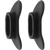 HEMOTON 2 Pezzi Protezione Silicone Labbra per Nero Regolatore Subacqueo in | Copertura Bocca Portatile, Antifreeze e Sting Protection, Accessorio Versatile