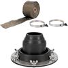 QLECXZI Stufa per Tenda in Silicone ad Temperatura, Campeggio