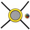 RNXRZANK Gioco Lancio e Presa con Ombrello, Ombrello da lancio giallo + 1 palla | Componenti elastici, Gioco interattivo, Terapia occupazionale, Per bambini e adulti