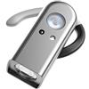 Wiffe Faro portatile ricaricabile USB, impermeabile, argento | Torcia a clip impermeabile per pesca all'aperto, campeggio, torcia portatile USB ricaricabile per escursionismo
