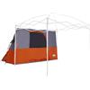 vidaXL Tenda interna Grigio e arancione 280 x 220 x 176 cm taffetà