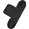 YARNOW Borsa per skateboard Tracolla Ventilata con Sacca Porta Skateboard Singola Spalla per Sport Outdoor Zaino in Rete in Poliestere Nero per Trasporto Esterno