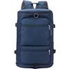 Generic Duffel Bag Grande Capacità Palestra Zaino Oxford Multi-Tasche Outdoor, blu