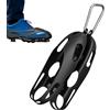 Générique Ramponi per scarpe in silicone resistente all'usura con clip e | Ramponi antiscivolo per scarpe da corsa all'aperto escursionismo footing mattina campeggio prato e pesca