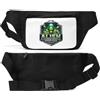 Generic Marsupio unisex con sfondo spaziale Alien Dogana Ufficio Nero