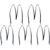 BESPORTBLE 5 Pezzi Laccetto per Guanti da Sci per Nylon, Anti-smarrimento
