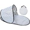 Generic Tenda abbronzante per prendere il sole - Baldacchino parasole | Tenda | 142 cm x 72 cm, design semi-aperto, tessuto in poliestere leggero 250 g con aste in fibra, per abbronzatura spiaggia e
