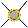 Yunmeryker Gioco di Lancio Presa con Palla Elastica, 1 palla elastica | Materiale durevole, Ombrello , Terapia occupazionale, Per istruttori